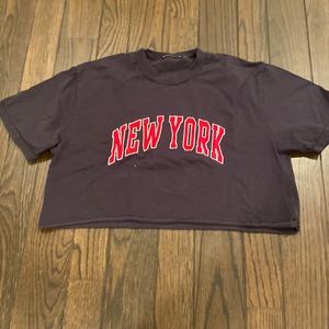 Brandy Melville New York cropped top